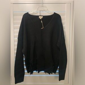 BiBi Tattered Sweater